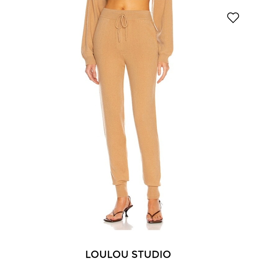 Loulou Studio Tan Track Pants